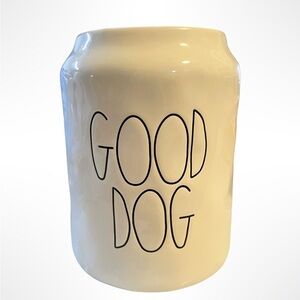 Rea Dunn Good Dog large Ceramic Treat Jar - #farmhouse‎
